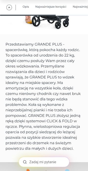 Spacerowka kinderkraft