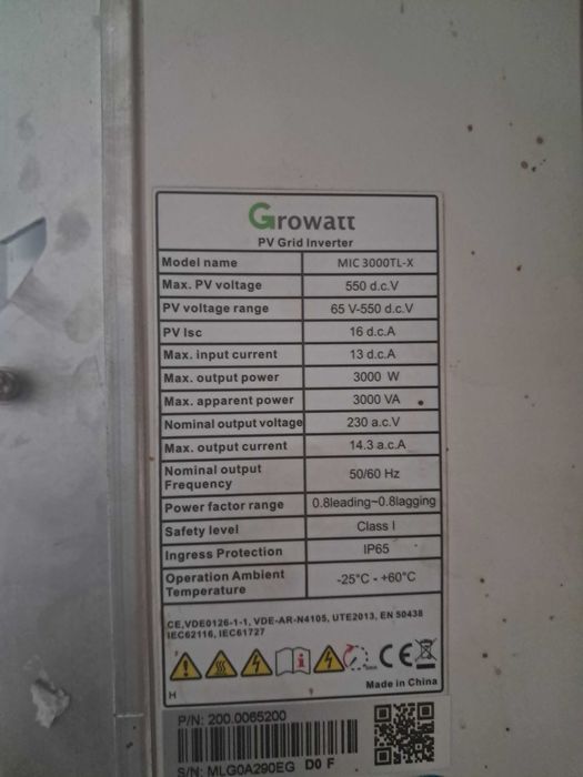 Inwerter- Falownik  1- fazowy 3000W