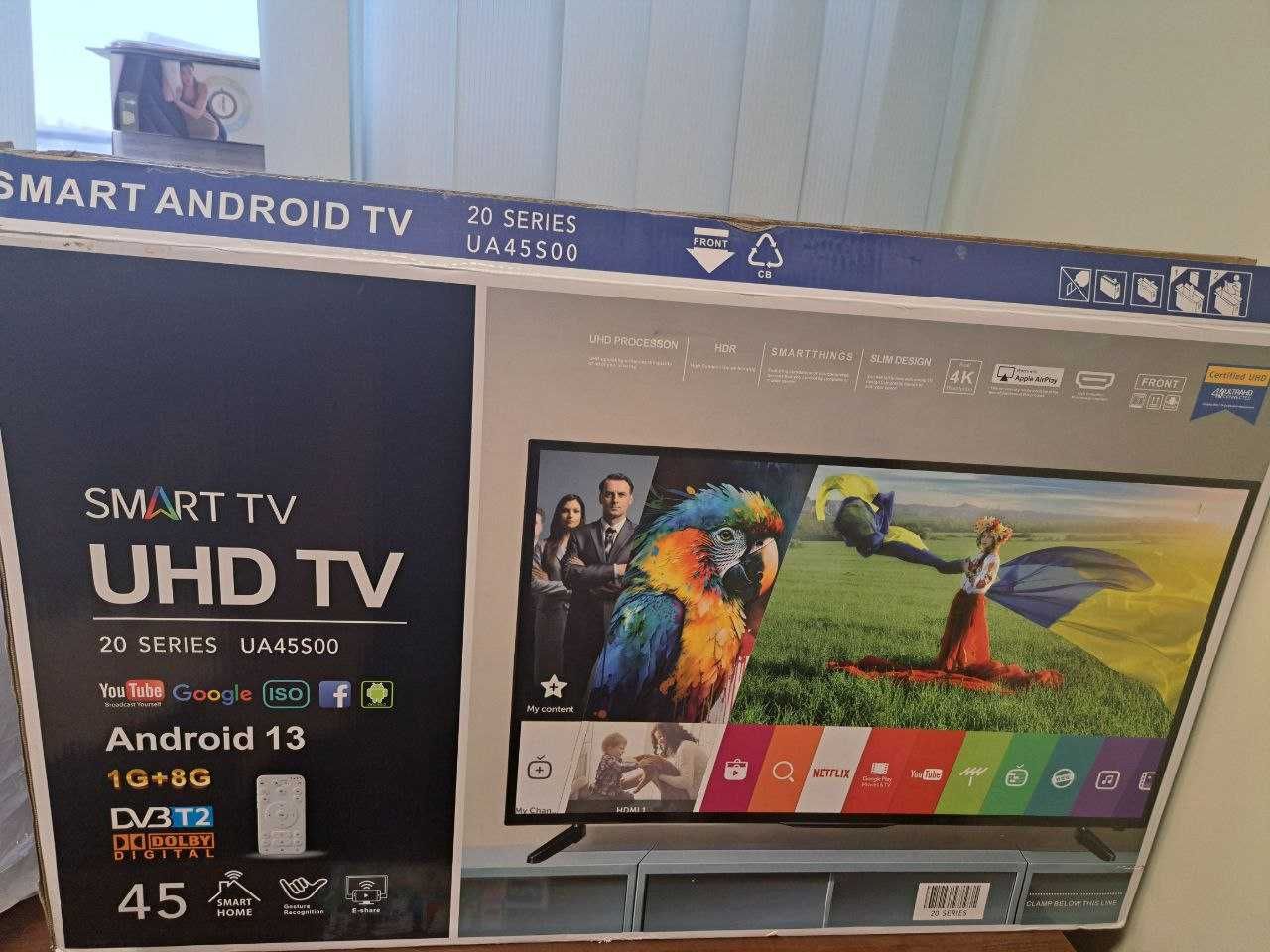 Телевизор 45 дюйми Samsung SMART TV з T2 Wi-Fi Телевізор Самсунг Смарт