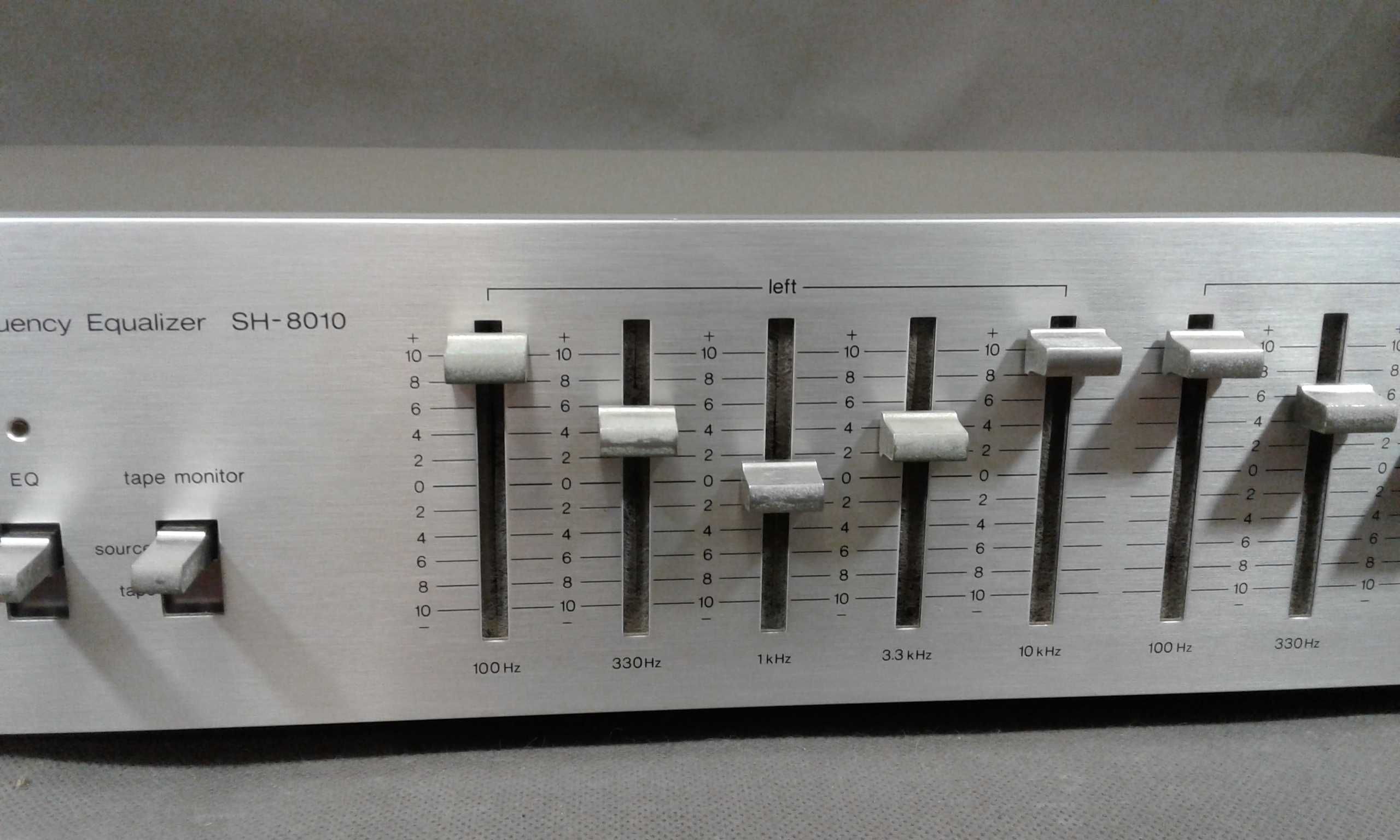 TECNICS SH-8010,korektor graficzny