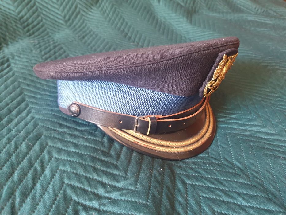 Czapka Oficerska Strazy Pozarnej PRL