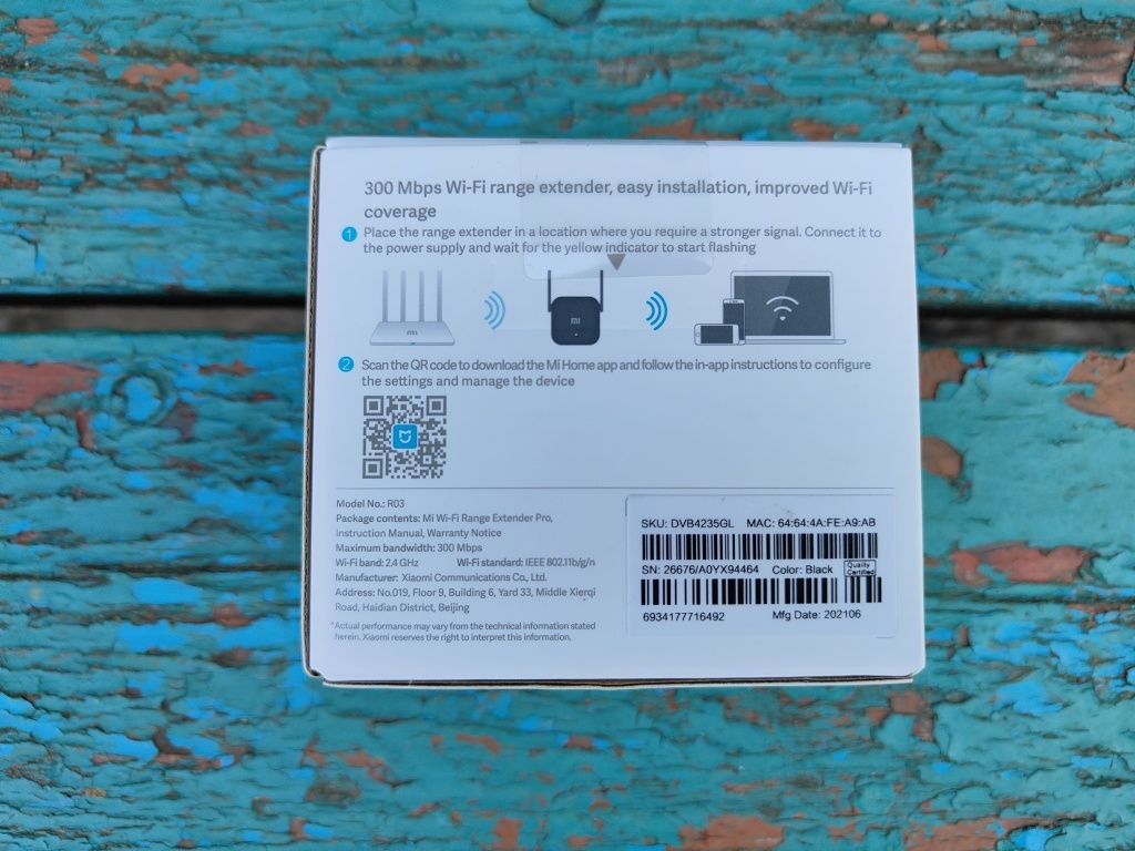 Репітер ретранслятор Wi-Fi Xiaomi Mi Repeater