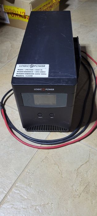Дбж бесперебойник 1кВт logicpower  lpm-psw-1500va