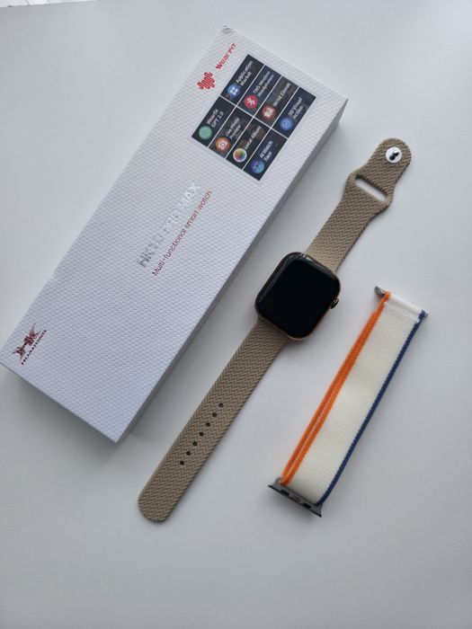 Watch, hk, pełny komplet złoty nowy