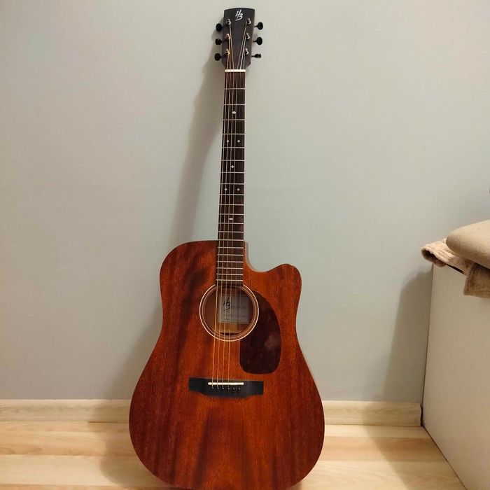 Gitara elektroakustyczna Harley Benton CLD-15MCE Solid Wood + Hardcase
