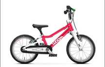 Nowy rower WOOM 2 Go Hot Pink / Różowy 95-110 cm, 5 kg, 14 cali SKLEP