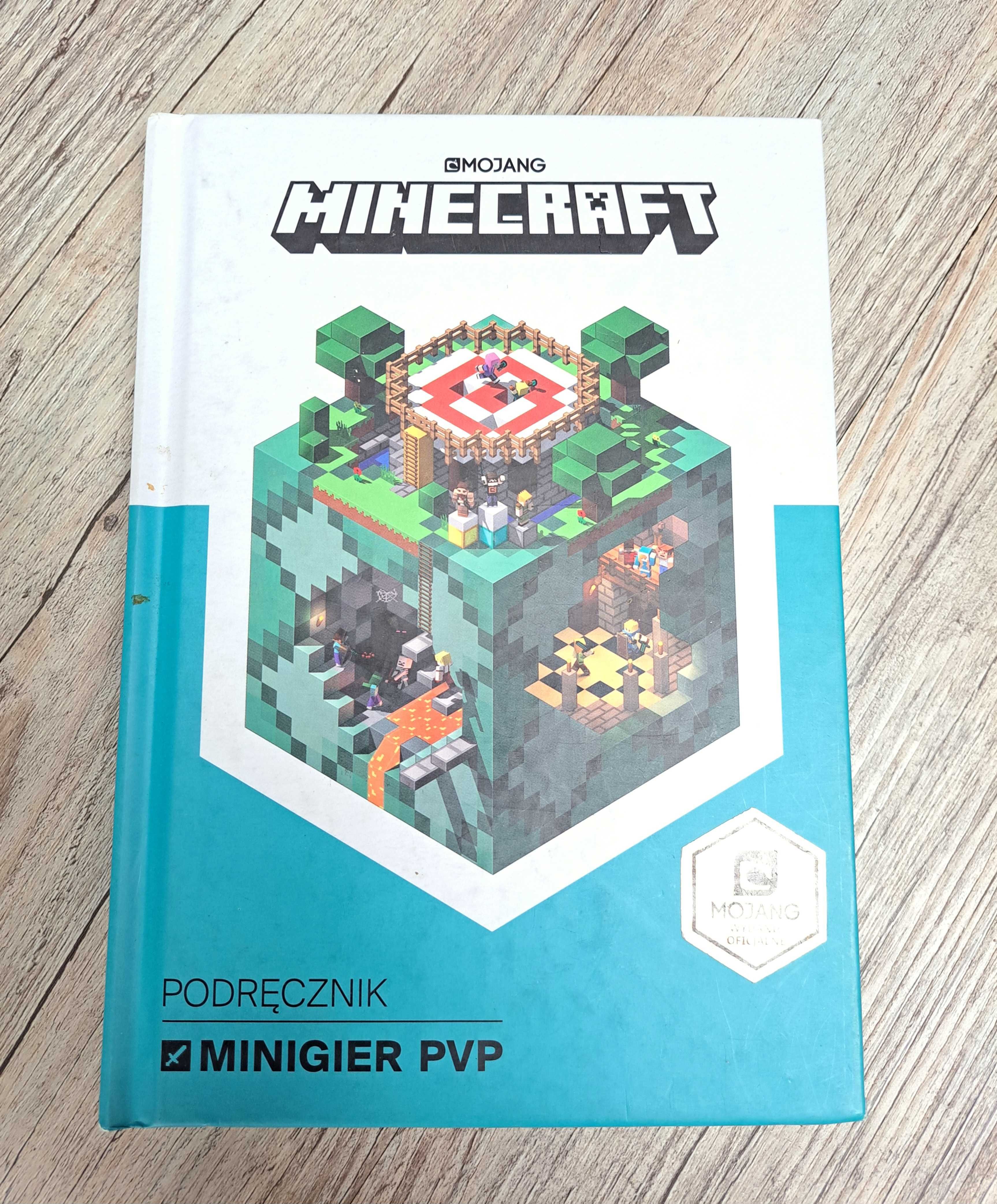 Książka Minectraft Podręcznik Minigier PVP