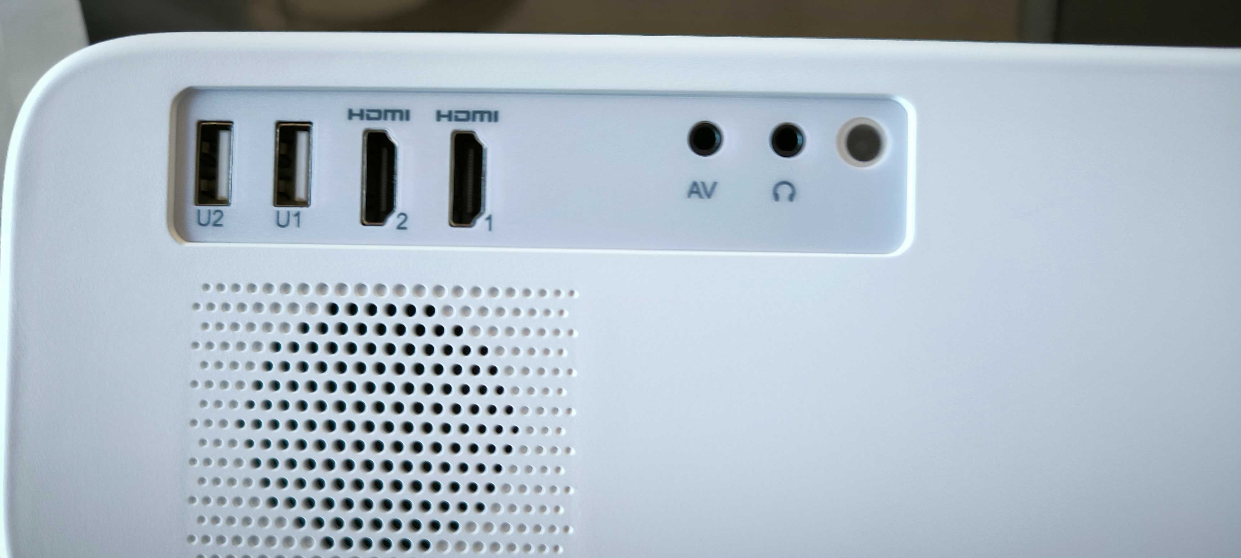 Projector Android TV projetor de 4K, 25000 lúmenes WiFi Bluetooth