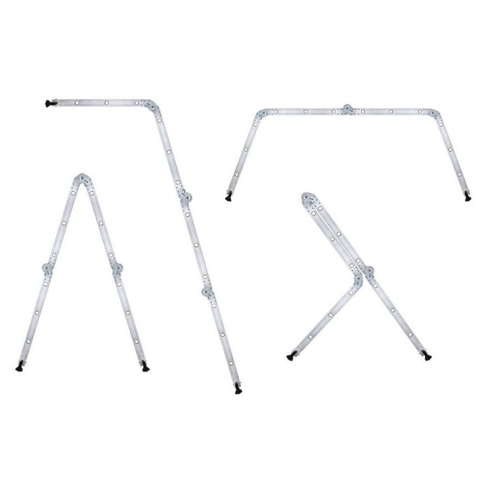 Escada Alumínio Multiuso 4X4 4.72MTS - WERKU