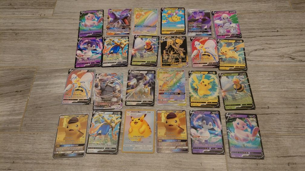 Karty Pokemon 24 sztuki
