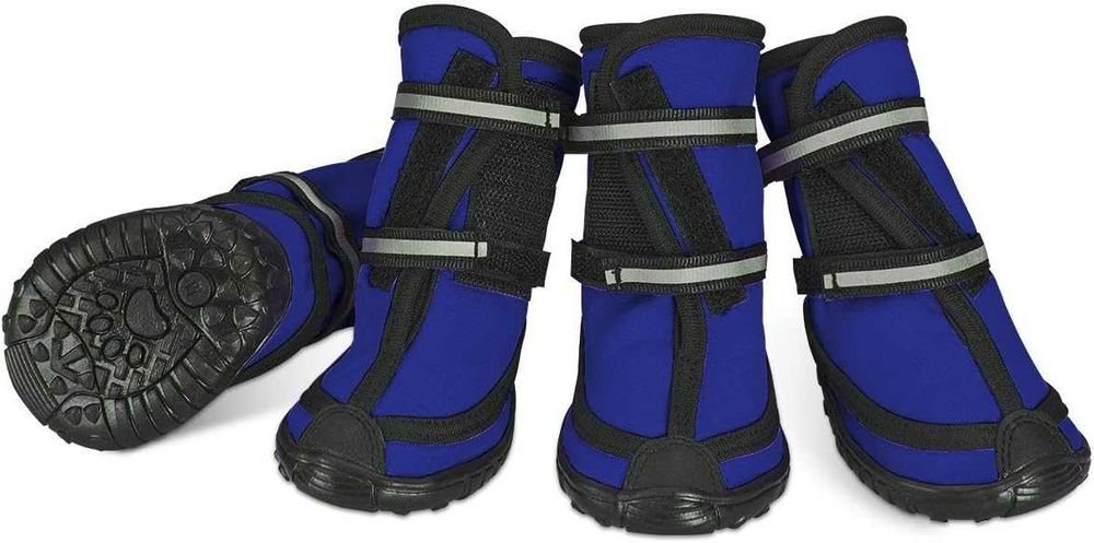 Buty ochronne dla psa 4 szt. – wodoodporne, antypoślizgowe, rzepy