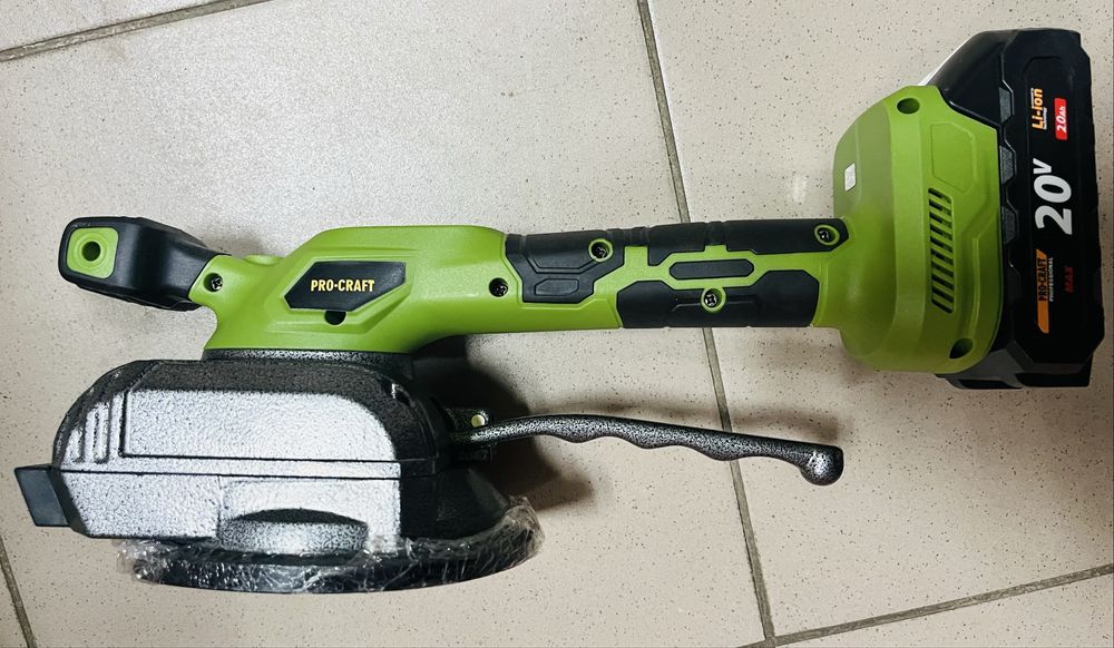 Акумуляторна віброприсоска для плитки Procraft PTM20 Кейс Без Акб і ЗП