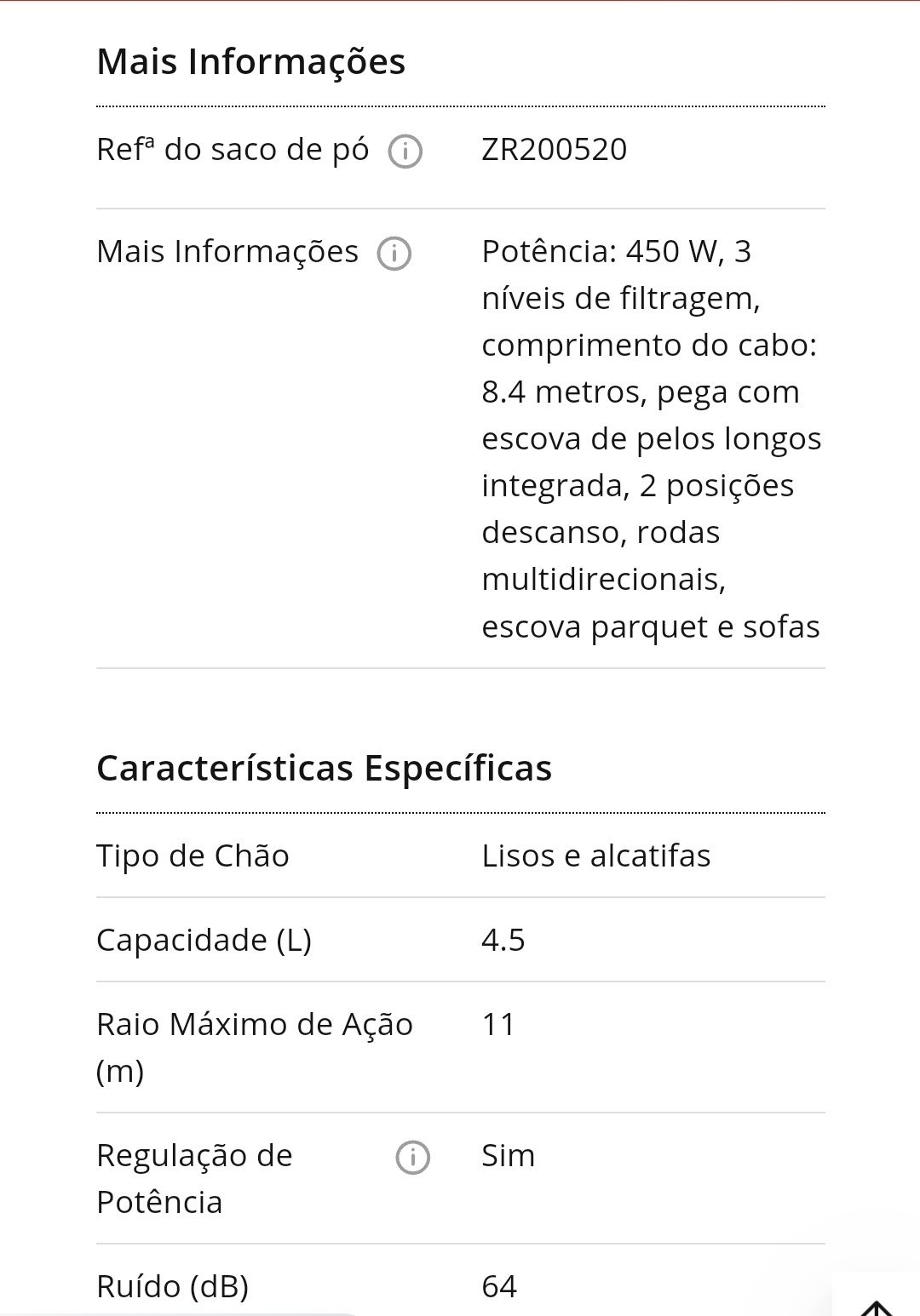 Aspirador com Saco ROWENTA RO7747EA Silence