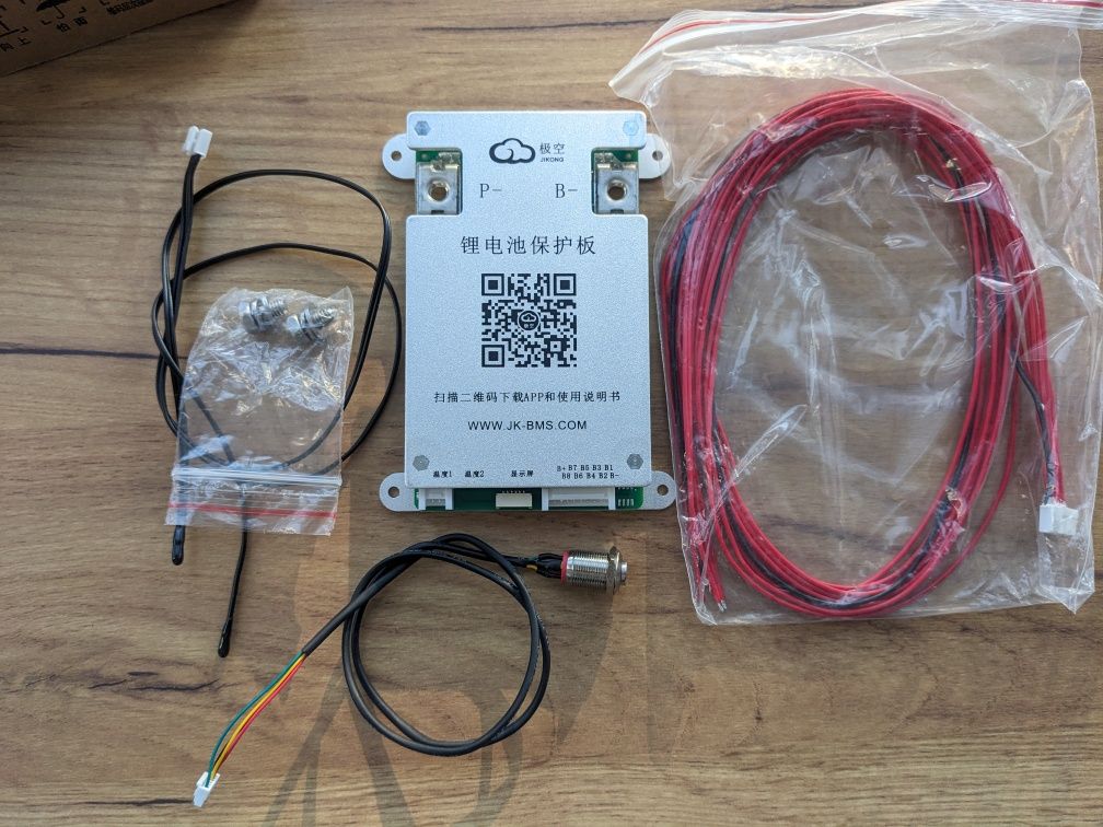 Jikong-JK Smart BMS BD4A8S6P 3-8с 60а пік 100а