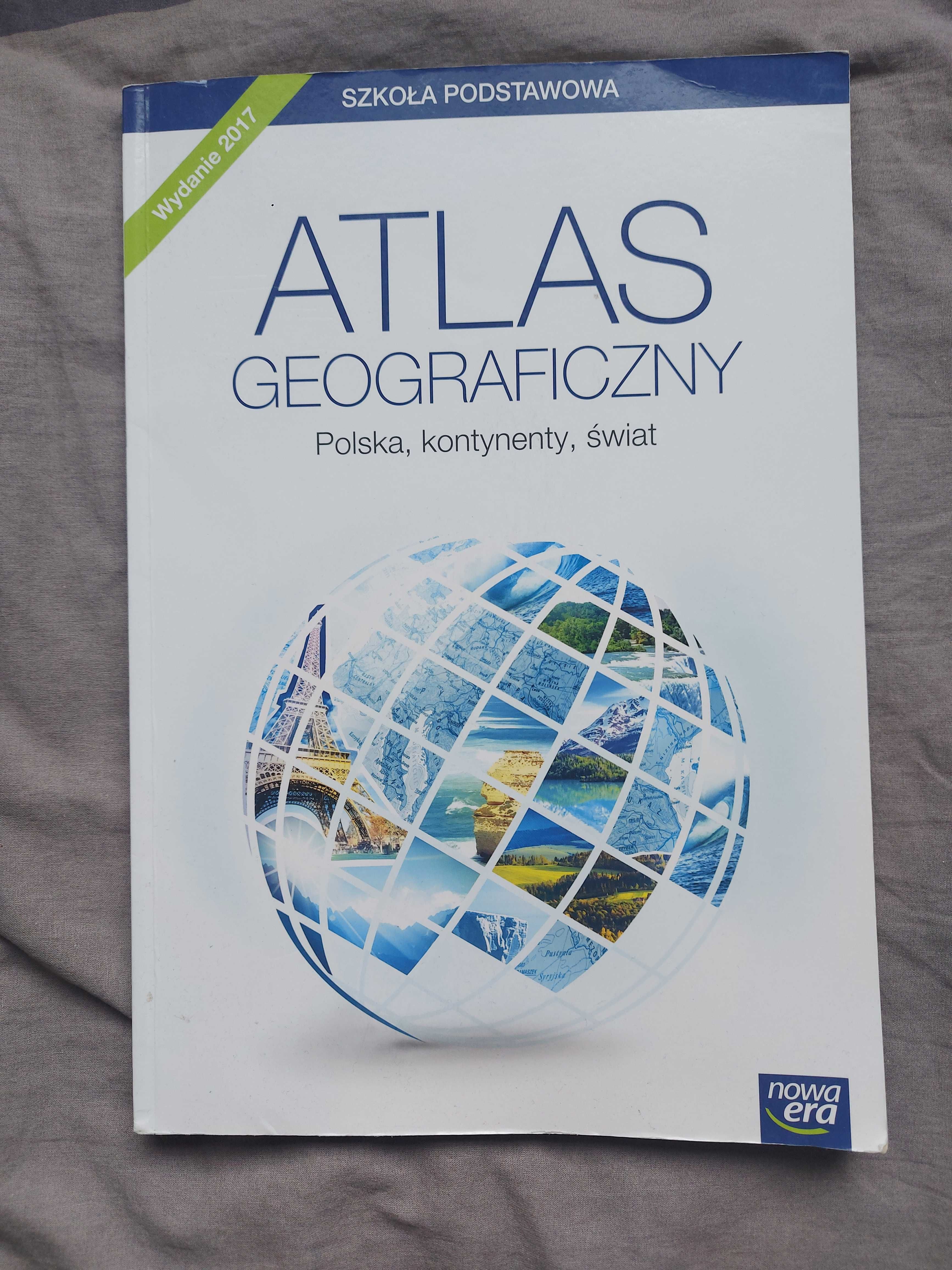 Atlas geograficzny Nowa Era klasy 4-8
