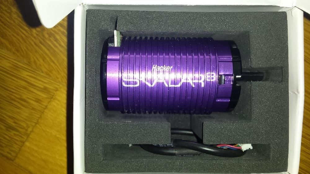 Nowy silnik bezszczotkowy sensorowy Hacker Skalar 8 1750KV