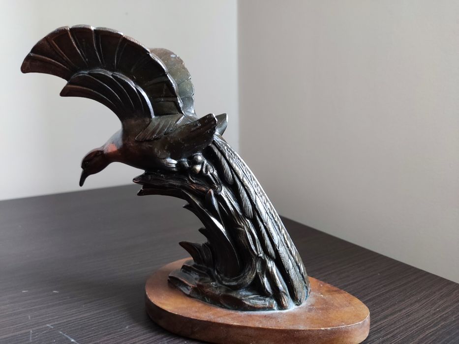 Figurka ptaka - Art Deco