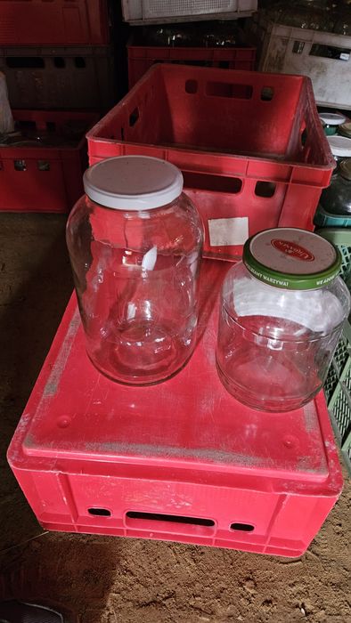 Słoik słoiki 2.5l i 4.5l z zakrętka 6 zaczepowa fi 10cm