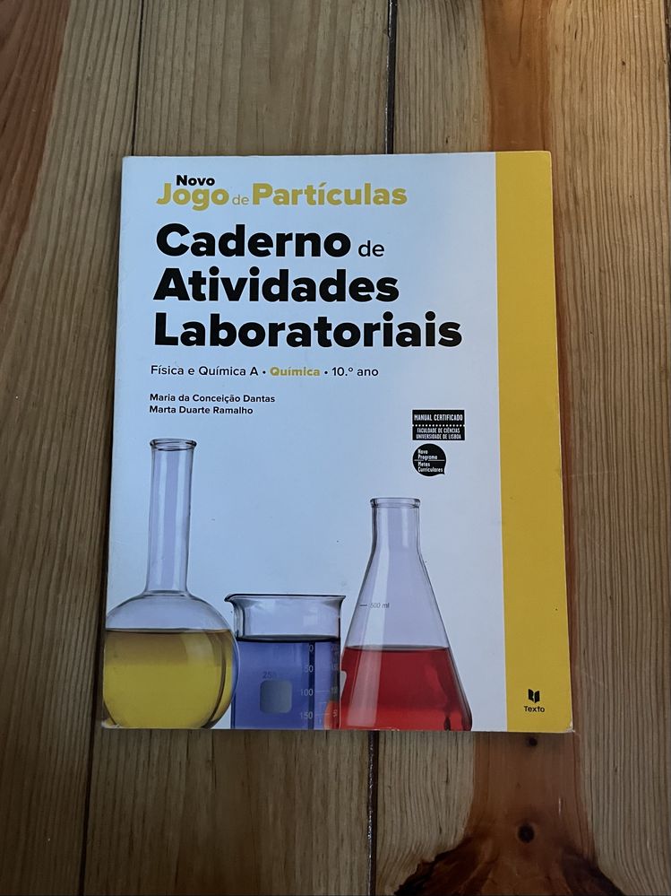 Caderno de Atividades Laboratoriais físico-química 10°ano