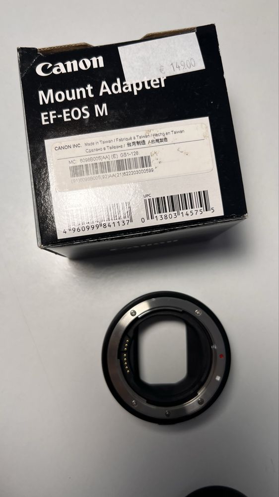 Adaptador EF-EOS M