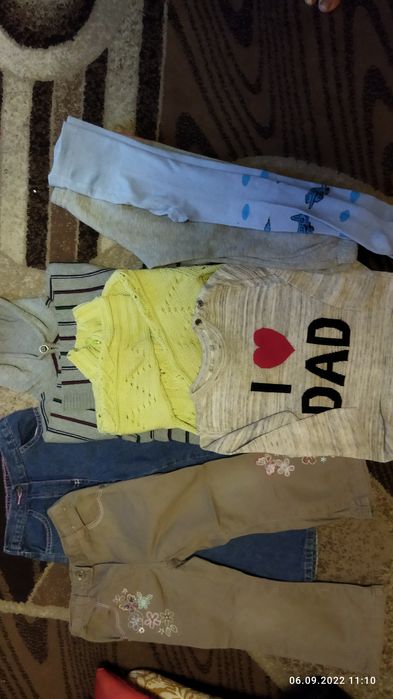 Пакет одежды вещей на девочку 2 г спортивные штаны кофты