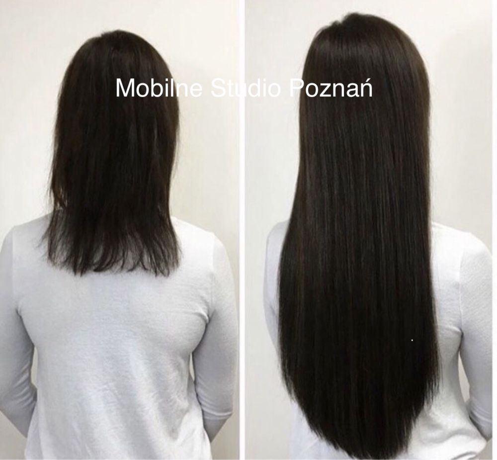 PRZEDŁUŻANIE WŁOSÓW mobilnie z dojazdem do klienta