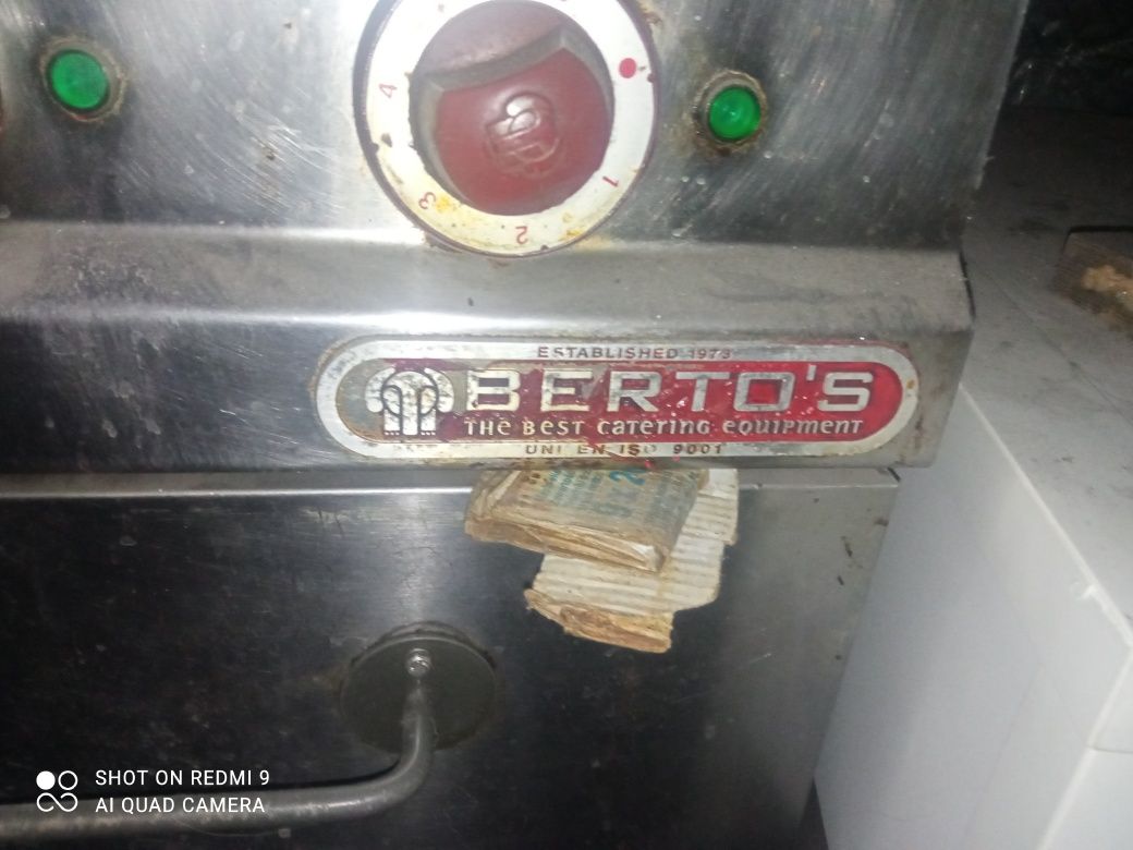 Berto's bertos kuchnia elektryczna piearnik