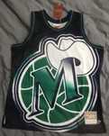Koszulka Jersey Dallas Mavericks Big Face Mitchell & Ness