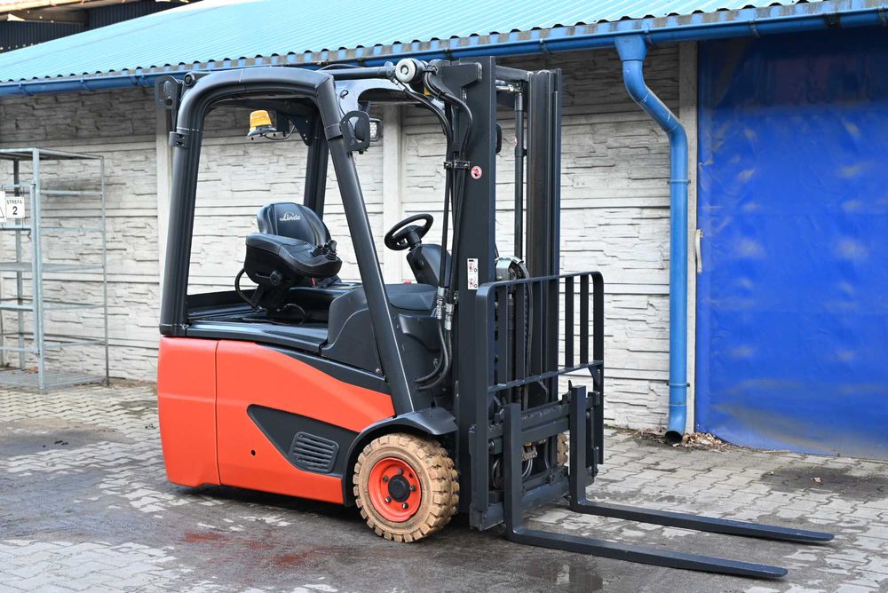 Wózek widłowy Linde E14-02 Duplex 272 cm 2018 rok 3730 mth FHP 444