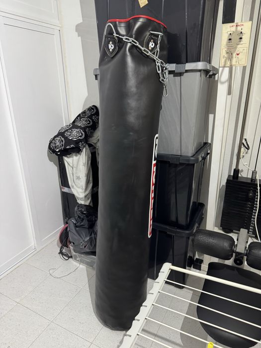 Saco de boxe e kickbox