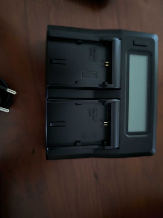 Carregador duplo para bateria máquina fotográfica