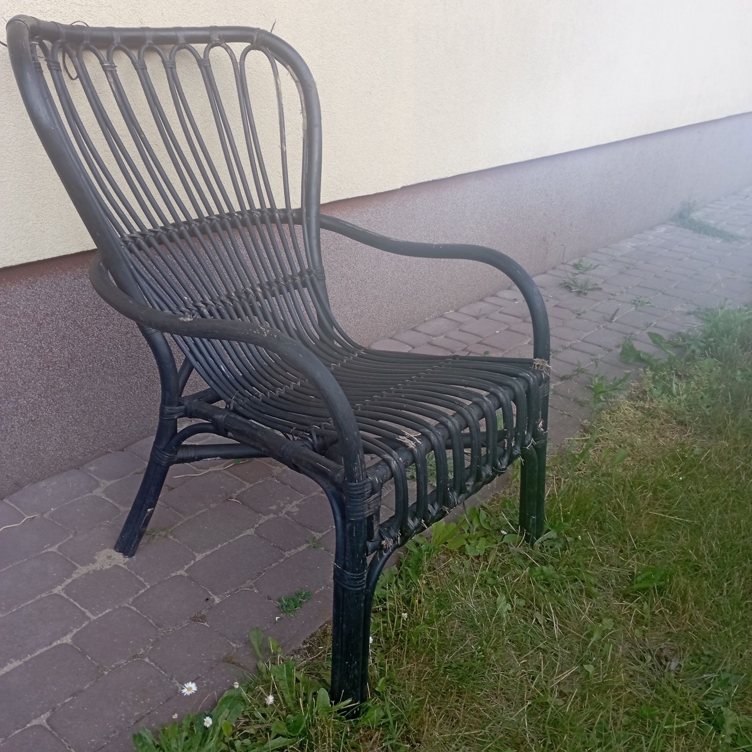 Fotel wiklinowy. Krzesło wiklinowe. Wiklina