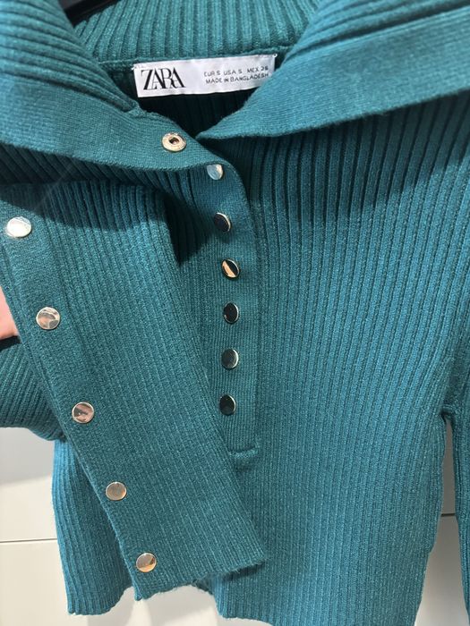 Вкорочений светр джемпер Zara