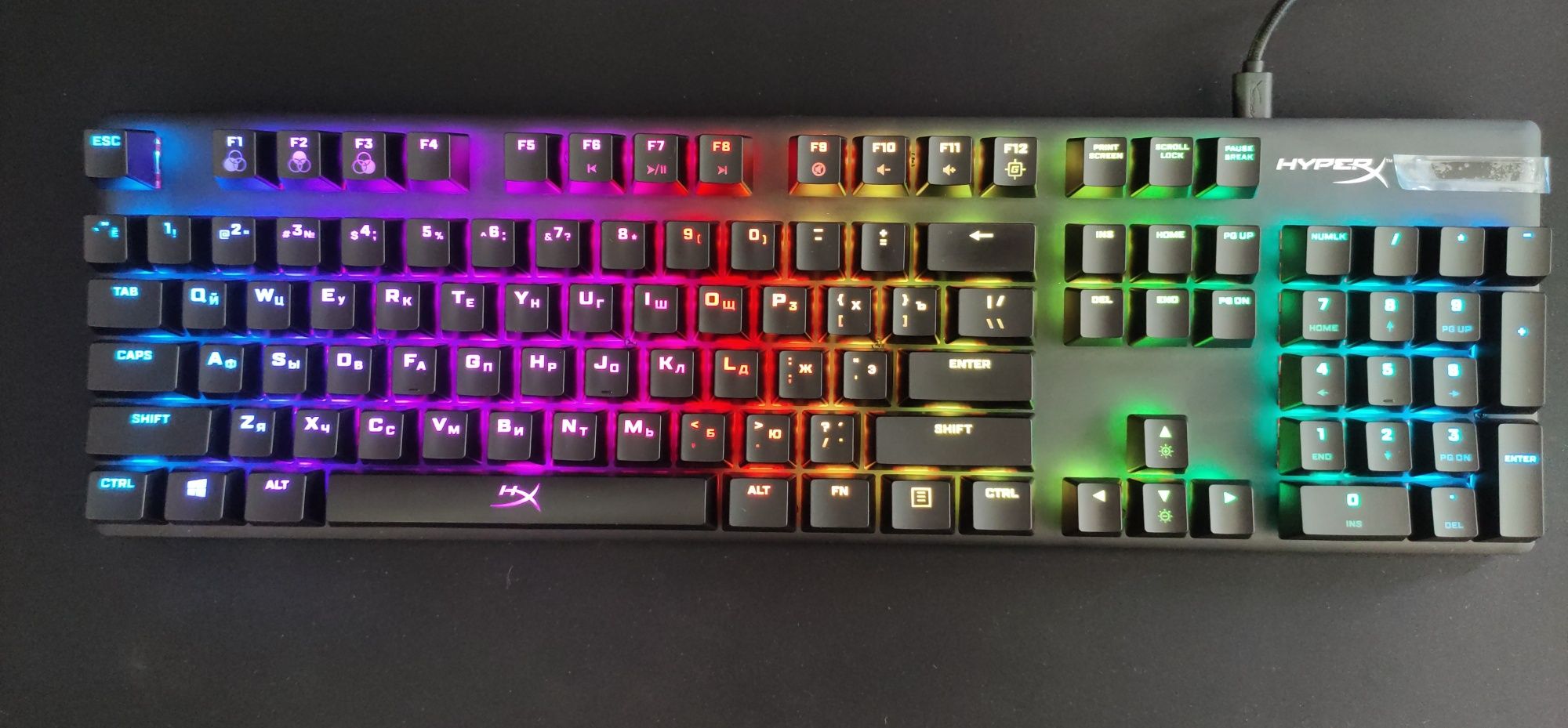 Клавіатура HyperX Alloy Origins USB Red Switch
KB6RDX-R