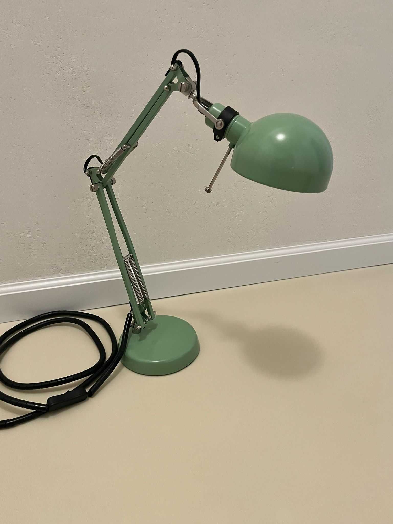 Komplet zielonych lamp z IKEA