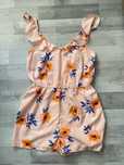 Kombinezon krótki damski letni XL L 42 plus size na lato w kwiaty