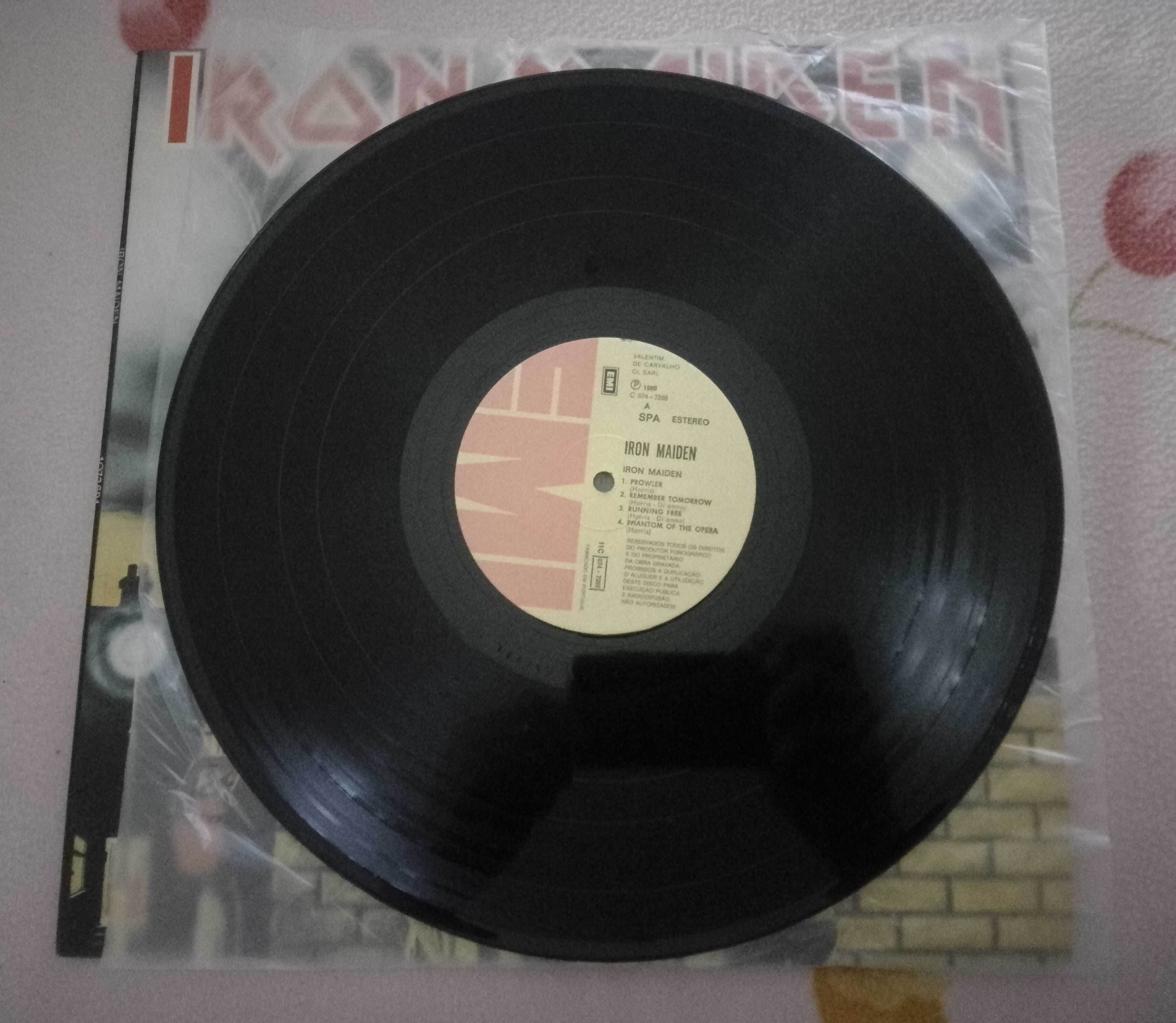 Iron Maiden - " Iron Maiden " ... LP em vinil