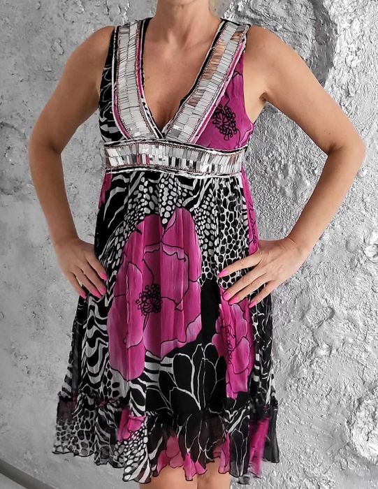 BABYLON włoska sukienka roz L