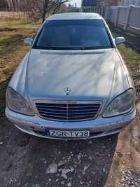 Капот мерседес w220 s320 s400 s430 s500 рестайлинг