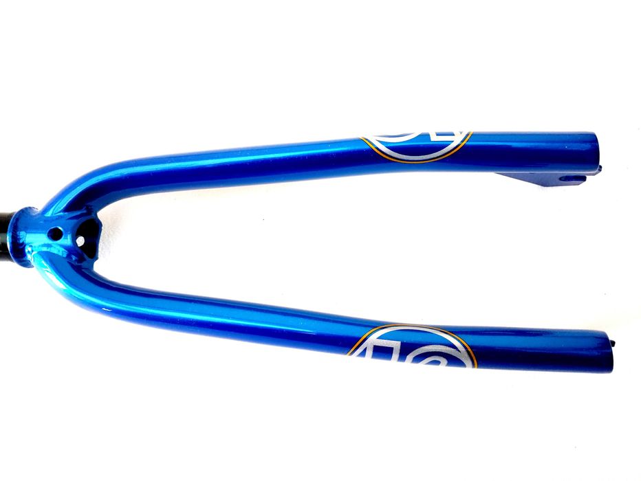 Nowy Lekki Widelec NOS GT Cr-Mo Racing BMX 1 1/8" 20" Niebieski