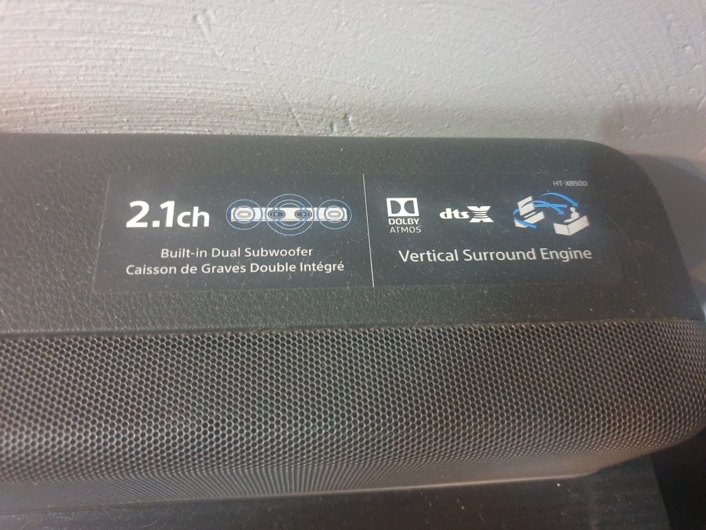 Telewizor Philips LED 4K HDR 50 CALI + SOUNDBAR SONY HTX8500 + uchwyt