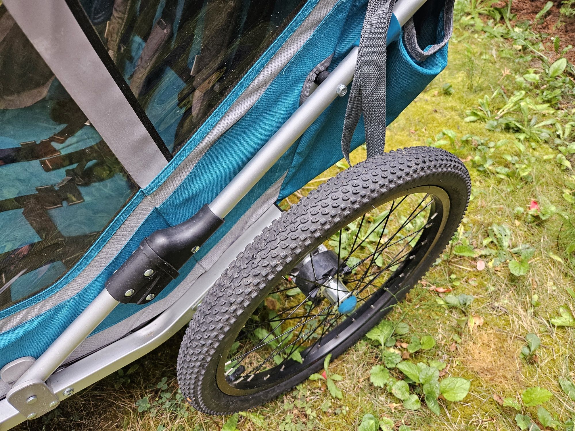 Qeridoo Speedkid 2 - przyczepka rowerowa, wózek
