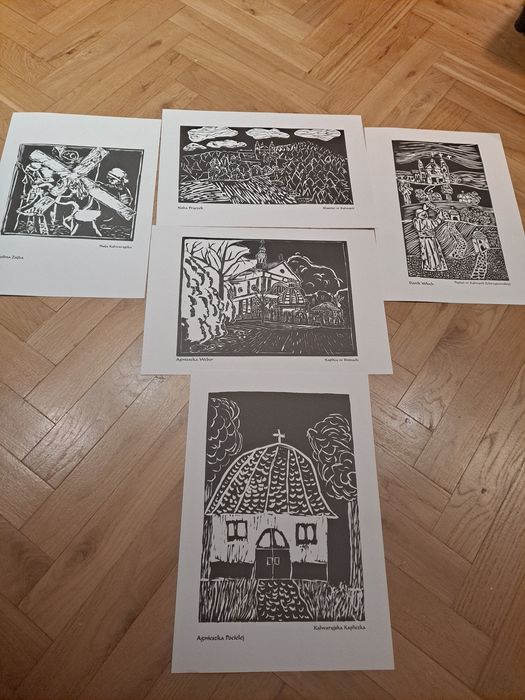 Drzeworyt prce na papierze