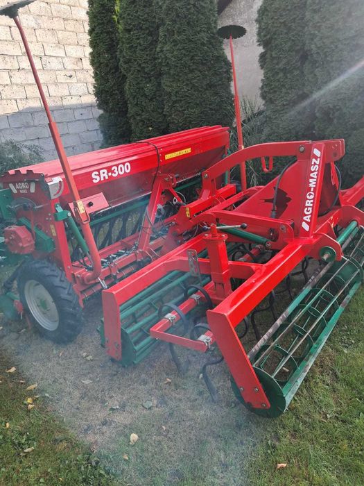 Zestaw uprawowo siewny Agro-masz 3m sr300