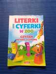 Książka Literki i cyferki w zoo. Czytam metodą sykabową