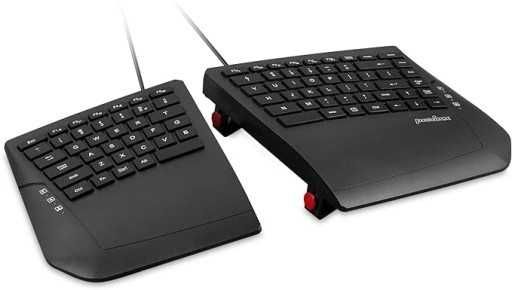 Perixx PERIBOARD-524 US przewodowa, ergonomiczna klawiatura dzielona