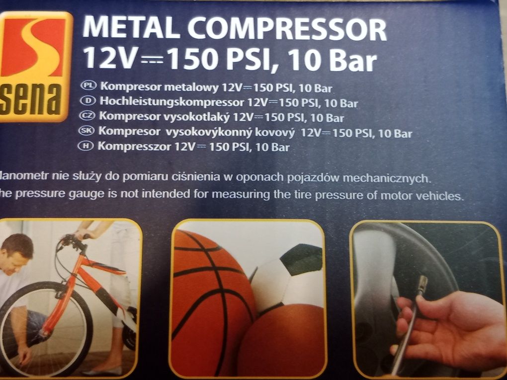 Nowy kompresor metalowy