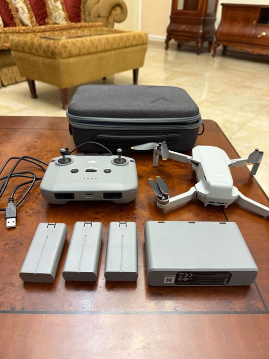Dji mini 2 с набором аккумуляторов
