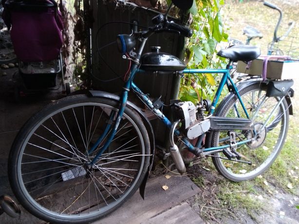Велосипед с мотором f 80