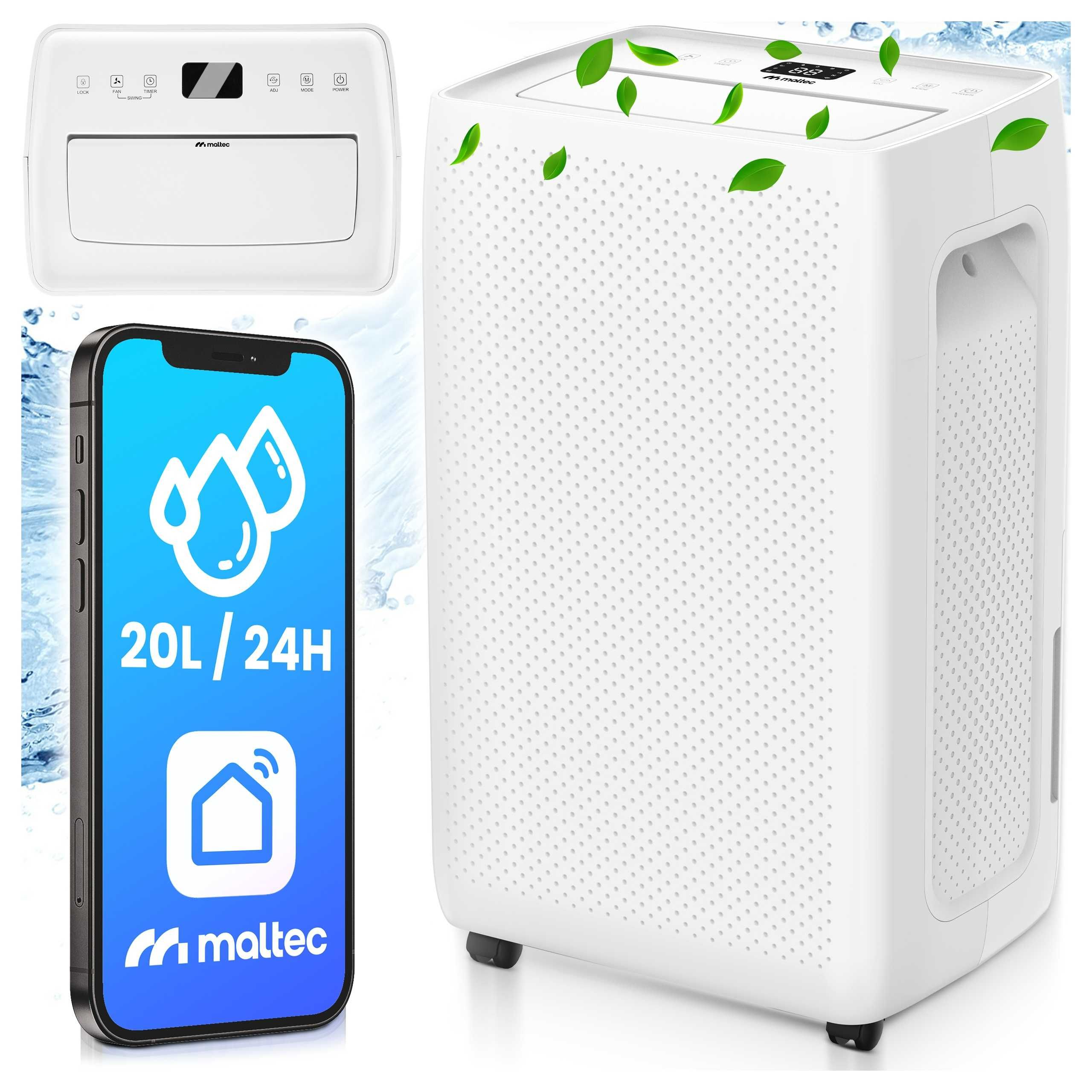 Осушувач повітря з поглиначем вологи DH-20330A WiFi 4,5 л / до 45 м²